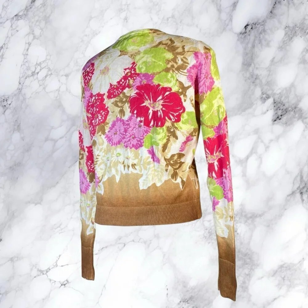Lucky Brand Floral Cardigan